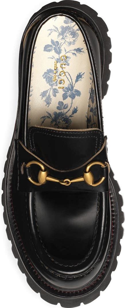 gucci platform loafers|Gucci harald horsebit platform loafer.